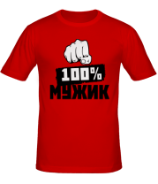 Футболки мужские 100% мужик